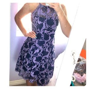 High neck dress